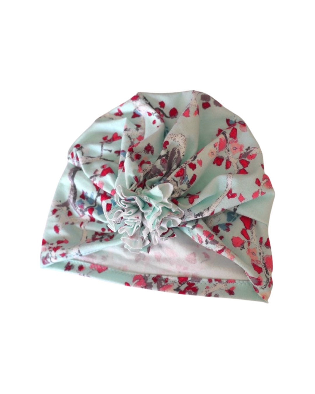 Baby girl, newborn hospital hat, newborn hat, newborn hats baby ruffle girls hospital beanie pink flower