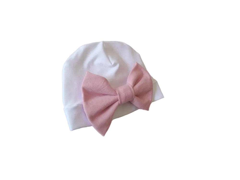 Baby girl, newborn hospital hat, newborn hat, newborn hats baby pink girls hospital beanie cap pink rose