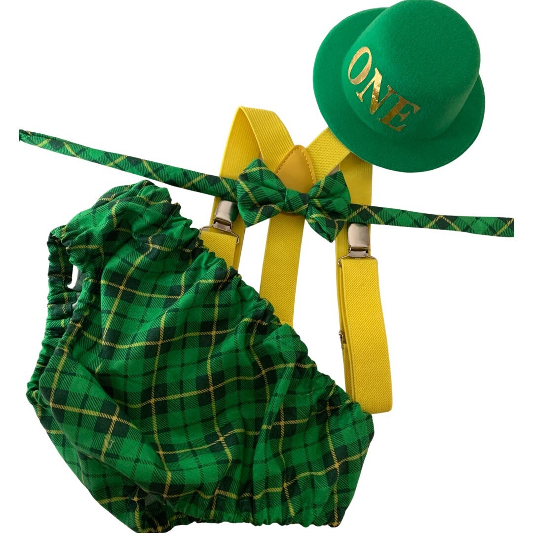 Boy Cake Smash Outfit, Cake Smash Set, St. Patrick’s Day Cake Smash, Lucky One Cake Smash, Irish 1st Birthday, Boy 1st Birthday