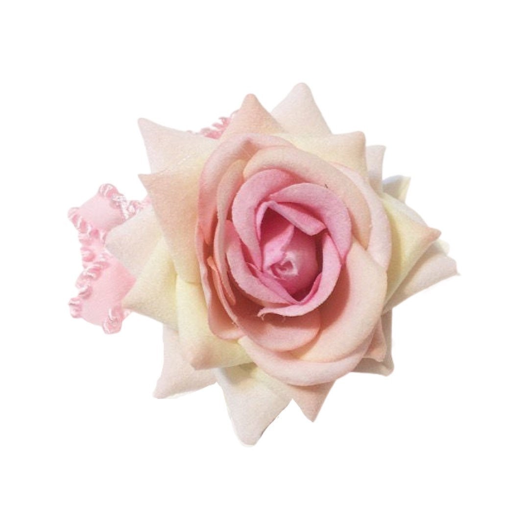 Pink flower headband, flower headband, newborn headband, photo shoot prop, rose headband, wedding hair