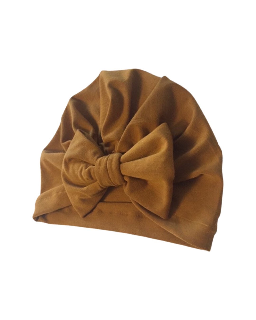 Mocha Bow Turban Hat – Mommy & Baby Headwrap
