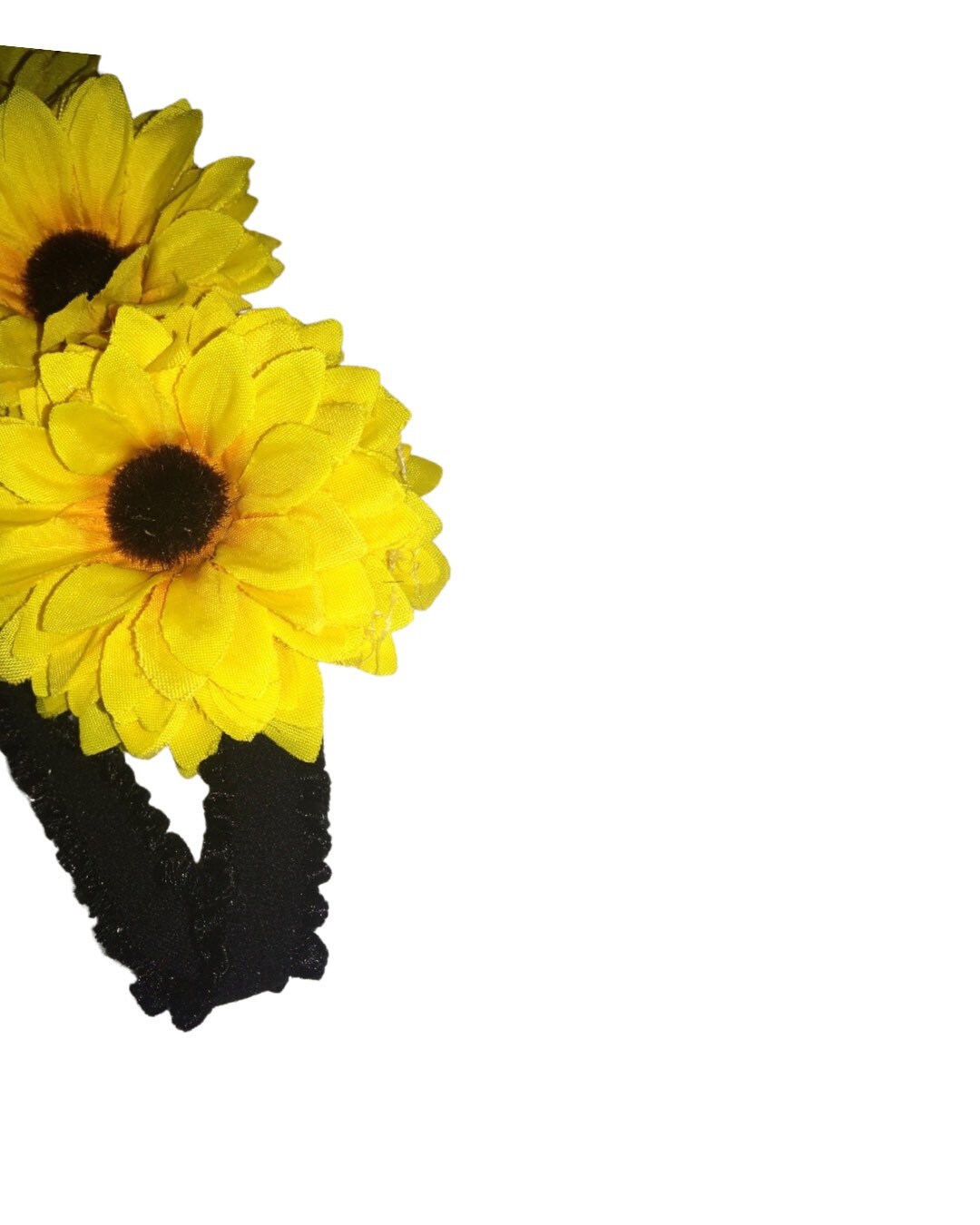 Sunflower headband, sunflower crown, Fall flower headband/crown, Fall photo shoot, wedding girl accessories, rustic wedding, felt sunflower