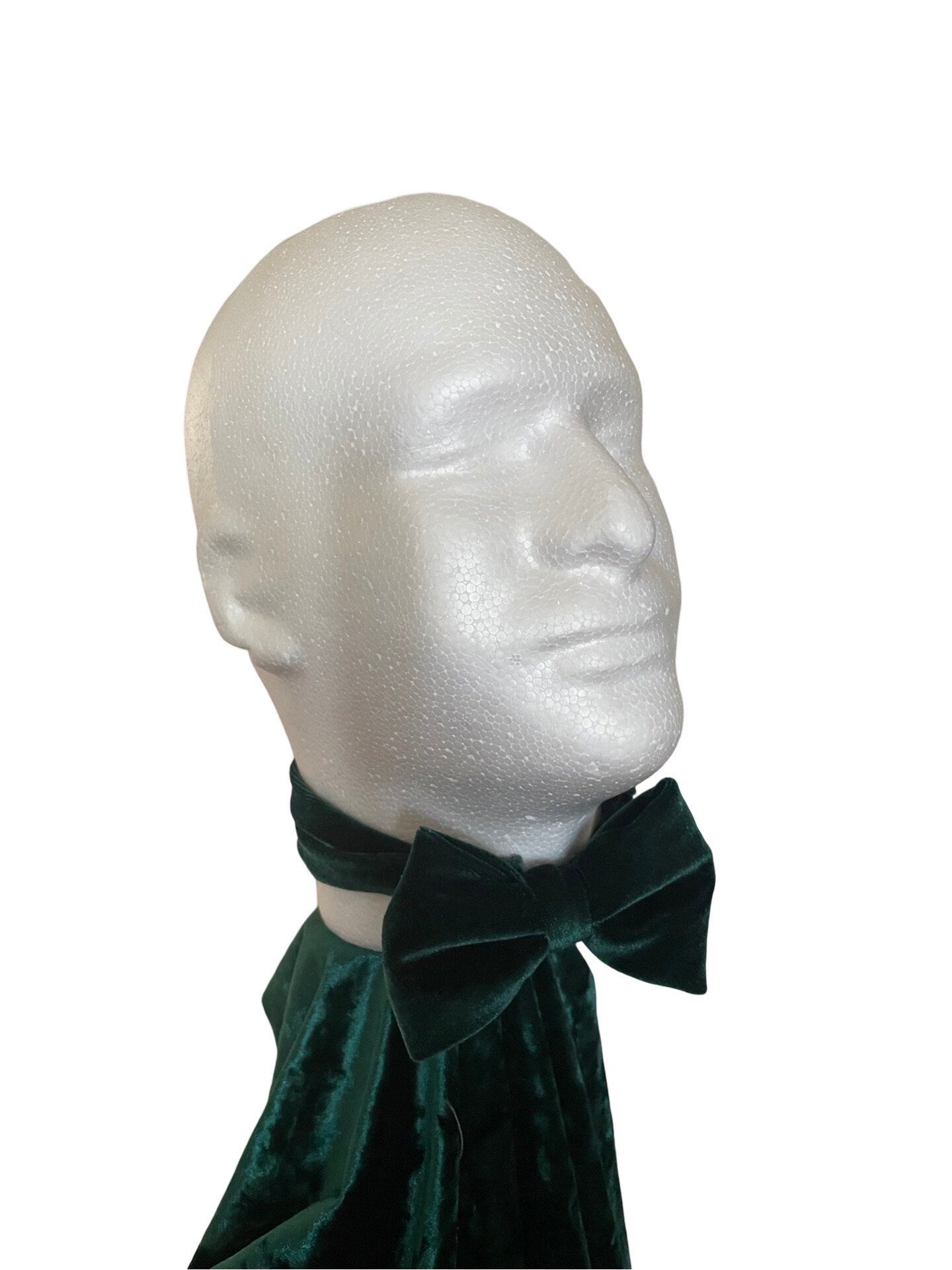 Velvet Bow Tie - Butterfly Bow Tie, Wedding Bow Tie, Groomsmen, Prom & Formal Events. Pre-Tied Bow Tie, Handmade