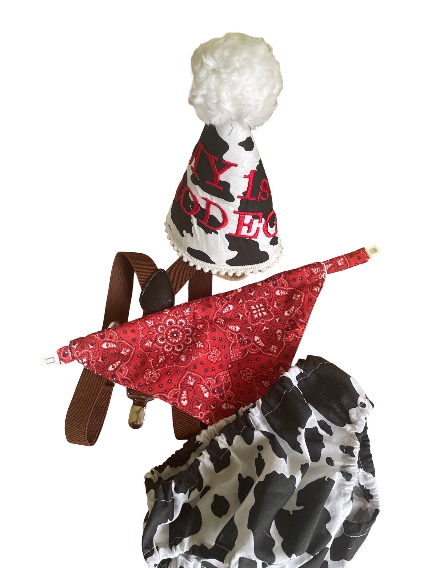 My First Rodeo, Wild One, First Birthday Outfit, Cowboy Party crown farm theme, Cake Smash Photoshoot, Western Country 1st Baby Boy Bloomer