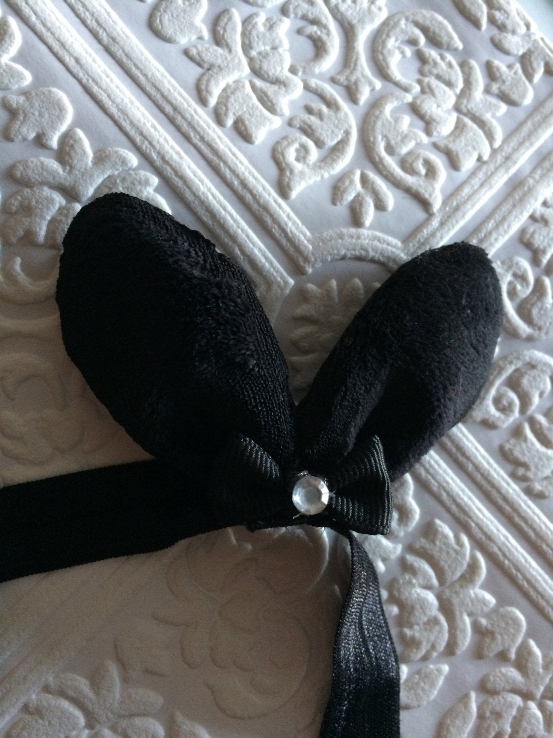 Halloween bunny ears, black bunny ears, Halloween mini bunny ears, Halloween costume ears, black mini ears, black mini bunny ears,mini bunny