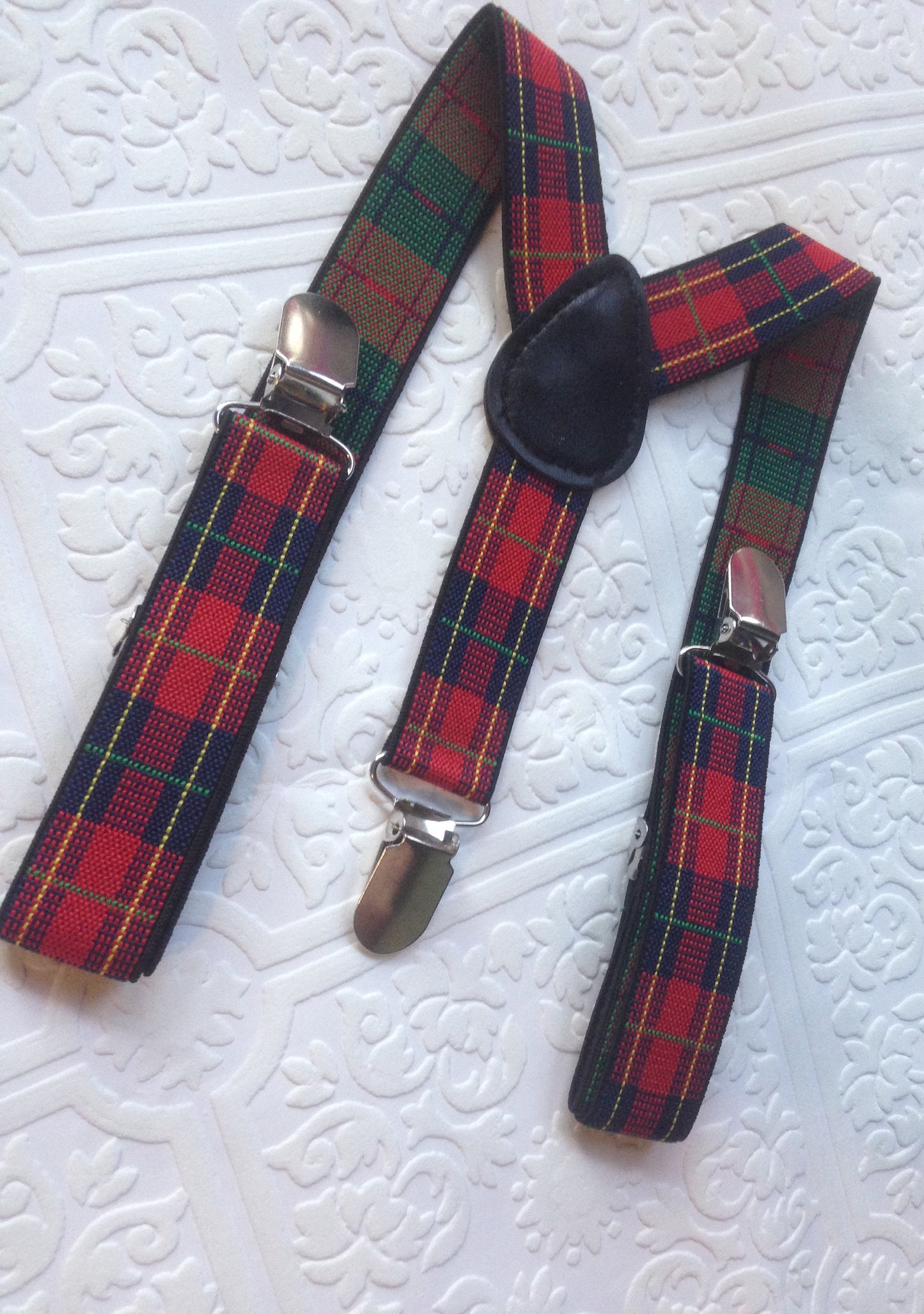 Suspenders, plaid suspenders, red suspenders, baby red suspenders, red toddler suspenders, Christmas suspenders, boy suspenders