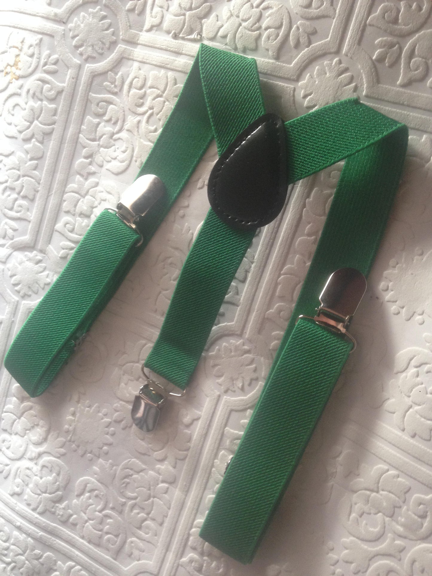 Green suspenders, baby suspenders, christmas suspenders, toddler suspenders, boy suspenders, child suspenders, green baby suspenders, green