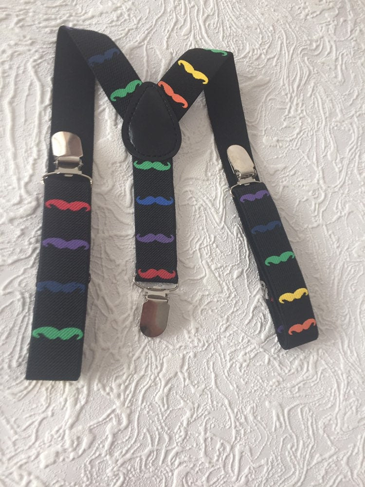 Movember baby suspenders, baby suspenders, toddler suspenders, black suspenders, movember toddler, moustache baby suspenders, suspenders