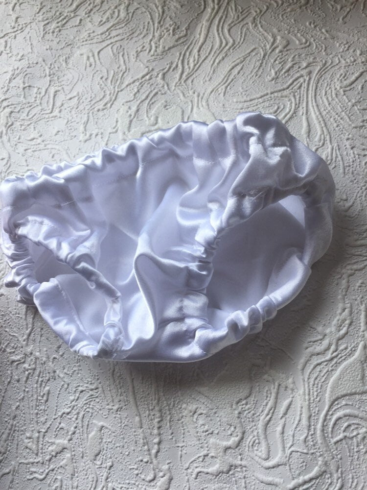 Infant Bloomers - White Bloomers - Diaper Cover - White Diaper Cover - Nappy Cover - Baby Shower - Baby Girl Gift - baptism bloomer