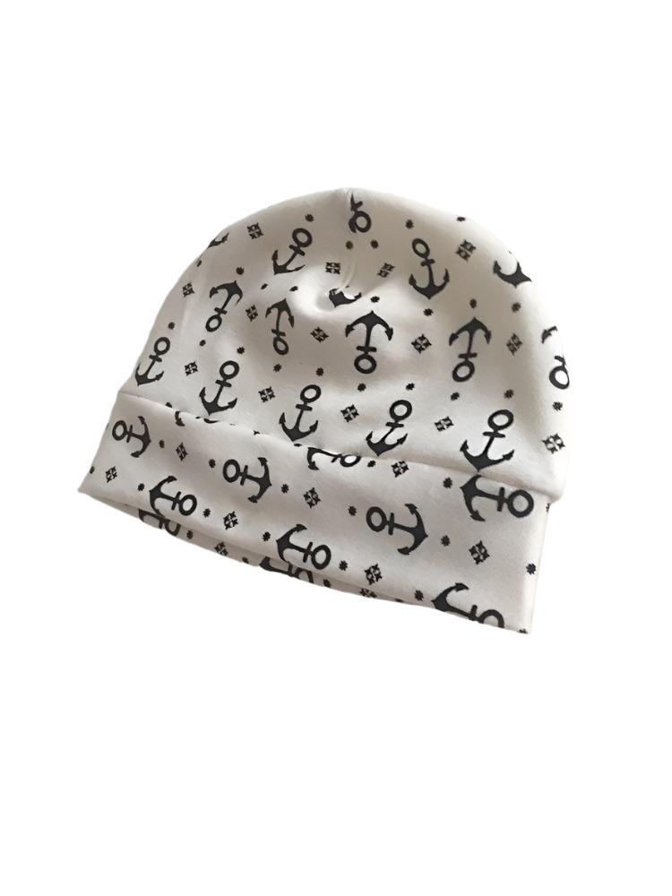 Nautical Newborn Beanie Hat