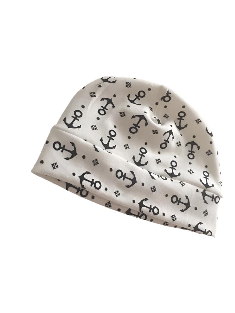 Nautical Newborn Beanie Hat