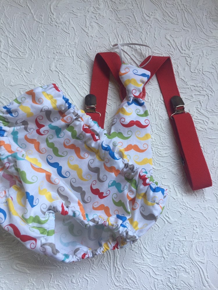 Mustache 1st birthday outfit, little man first birthday outfit, red and white birthday, mustache baby, boy cake smash outfit