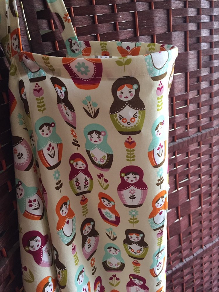 Matryoshka Floral Nursing-Breastfeeding Cover
