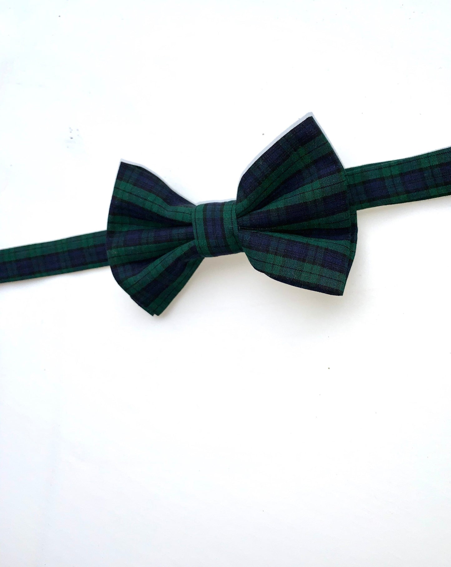 Green & Blue plaid bow - a christmas favorite