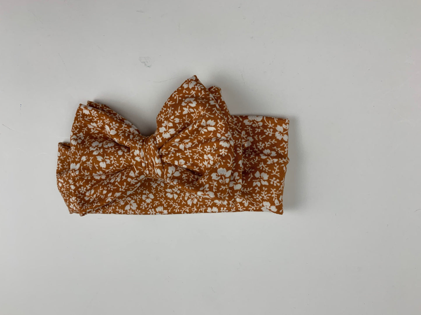 Latte / Brown Bow Headwrap