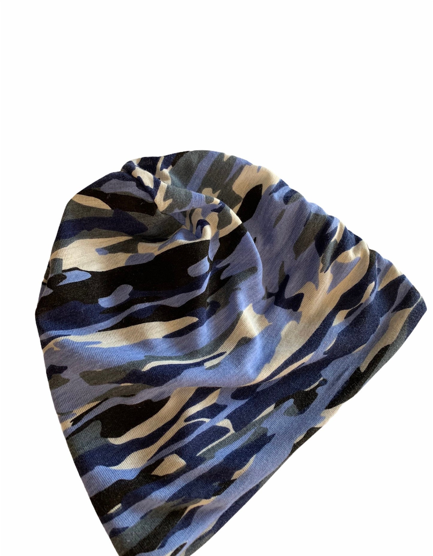 fall boy blue Camouflage beanie hat