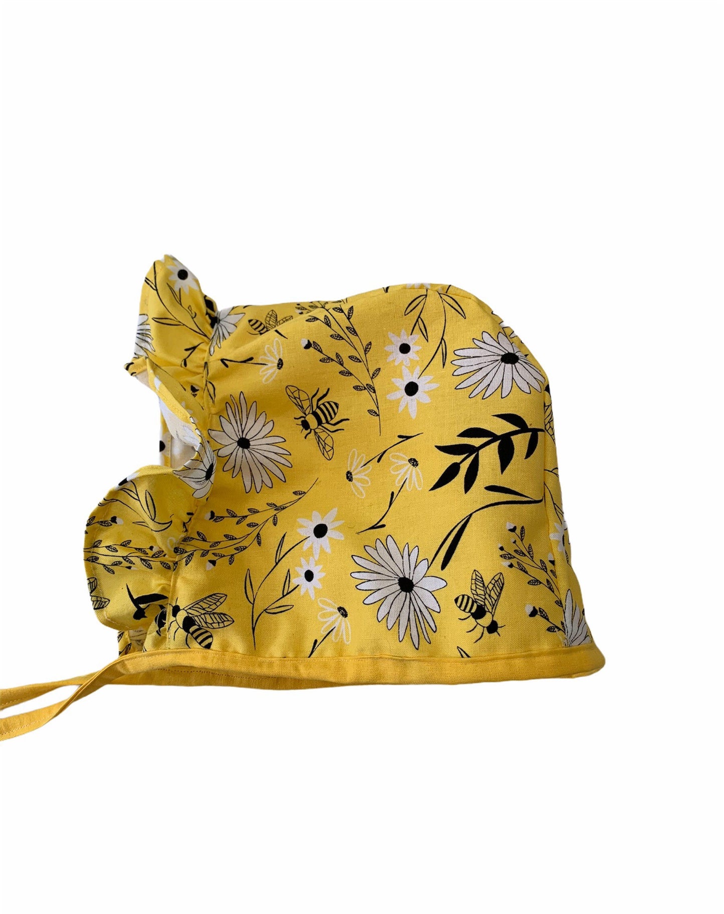 Spring Yellow Bee baby Bonnet and Sunhat