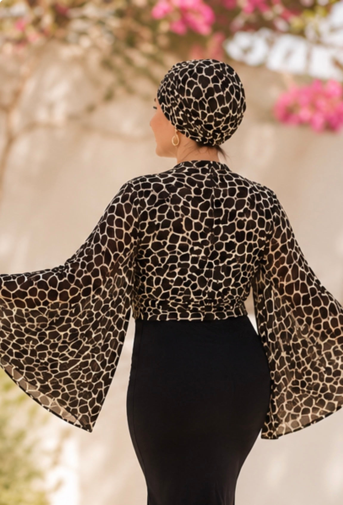 Boho Wrap Crop Top/Bell Sleeve Crop Top/Tie front bell sleeve top/festival crop top tie front or back crop/Beach top/ Party Top