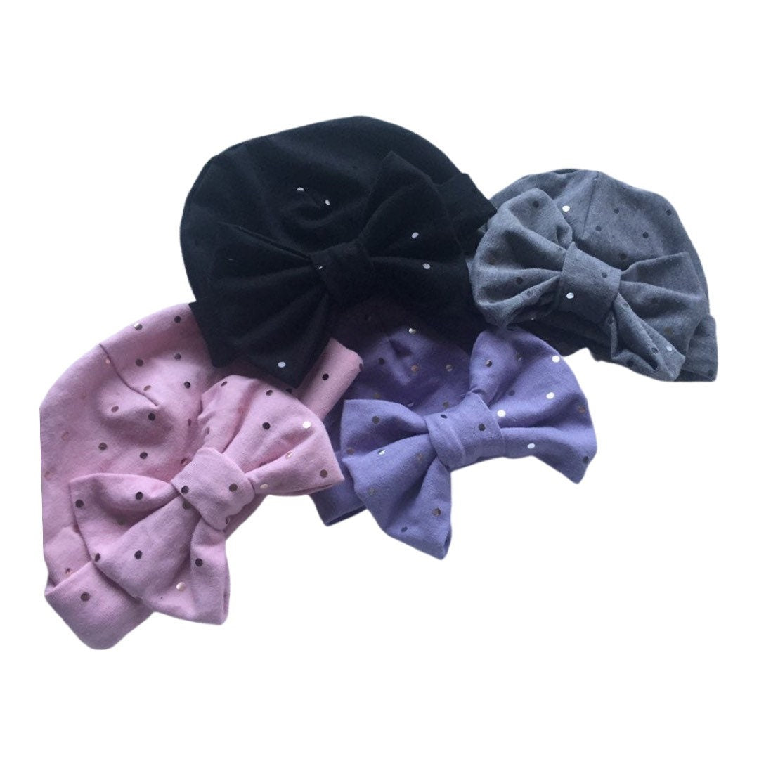 Newborn hospital hat, baby girl hat, newborn baby, newborn girl hat, hospital hat, newborn hat, baby shower gift, baby bow hat,
