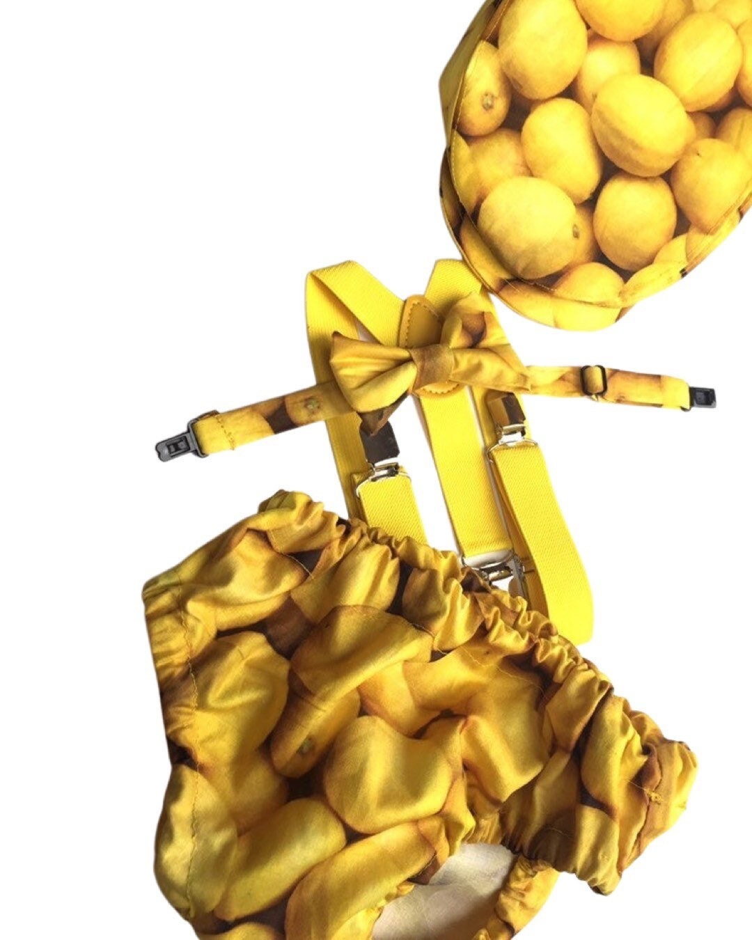 Lemon Baby Outfit | Lemonade Birthday Outfit | Baby Boy Outfit | Cake smash set | Fruity Lemonade Outfit | Toddler Outfit | 0/3m - 2y