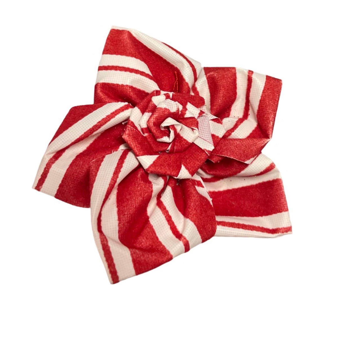 Red swirl Candy cane Christmas headband