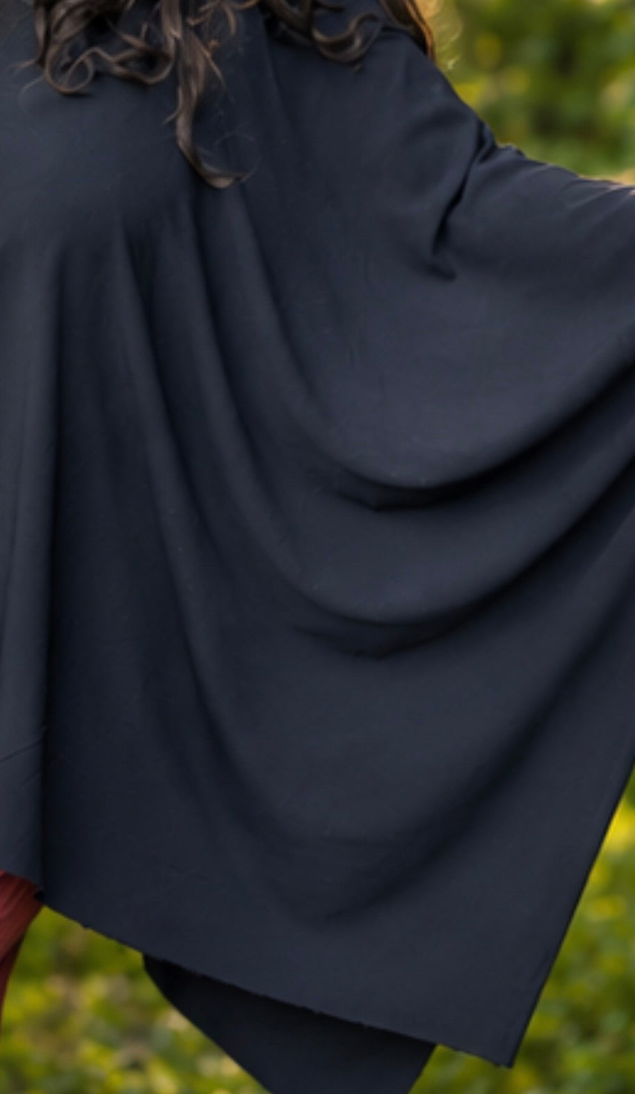 Summer sheer poncho for women
