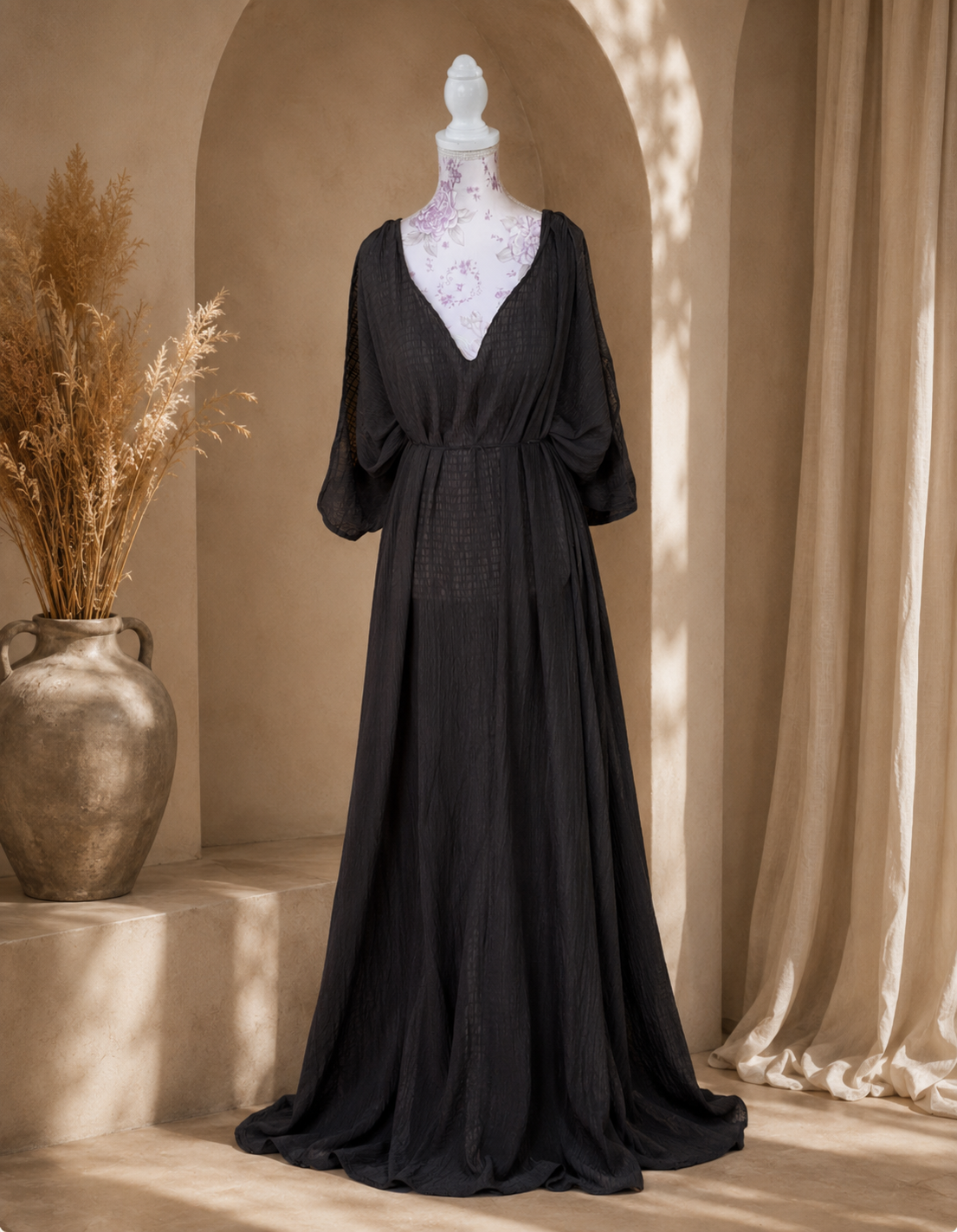Womens Greek Chiton Maternity Dress