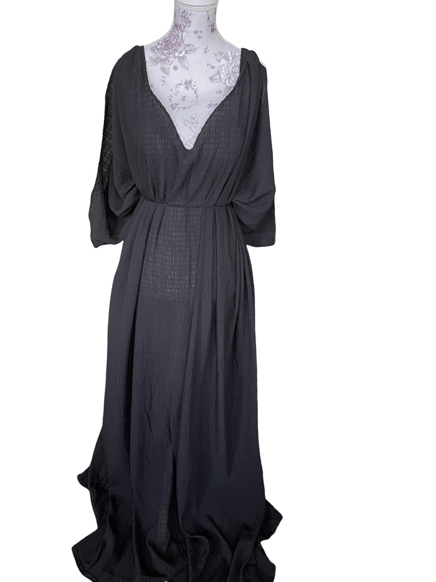 Womens Greek chiffon Tunic Ancient World Peplos Chiton Historical Costume Maternity Bump Photography Maternity Dress Photography prop