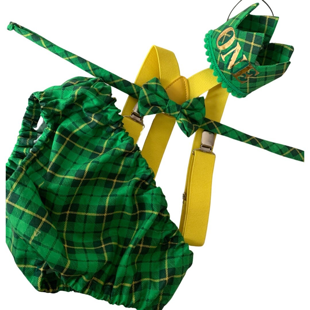 2 Boy Cake Smash Outfit, Cake Smash Set, St. Patrick’s Day Cake Smash, Lucky One Cake Smash, Irish 1st Birthday, Boy 1st Birthday