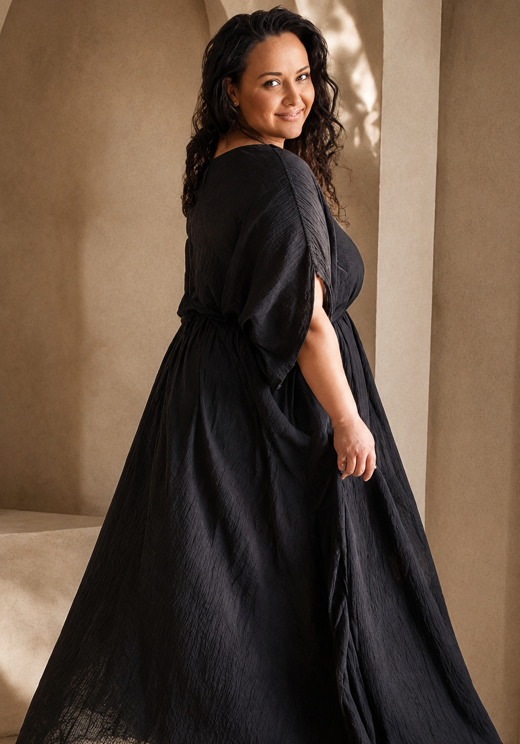 Womens Greek Chiton Maternity Dress
