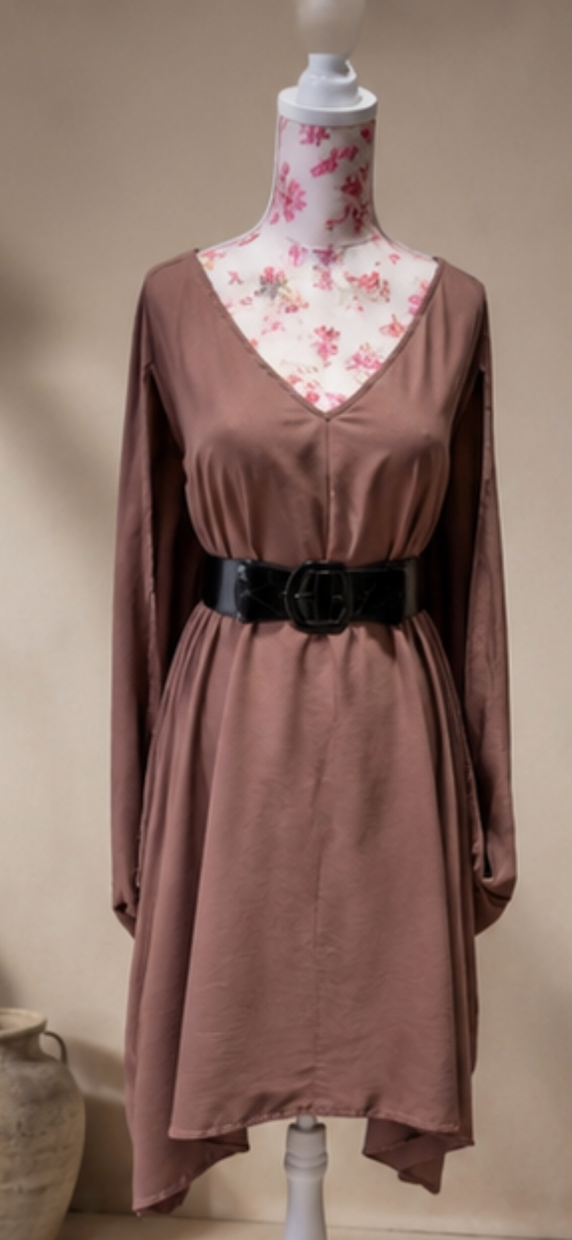 Timeless Chiton Dress – Dusty Rose - Cape dress