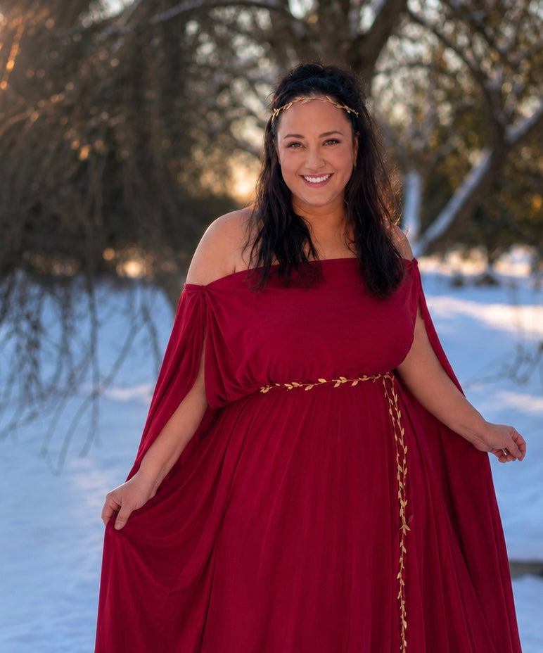 Womens Greek chiffon Tunic Ancient World Peplos Chiton Historical Costume Maternity Bump Photography Maternity Dress Photography prop