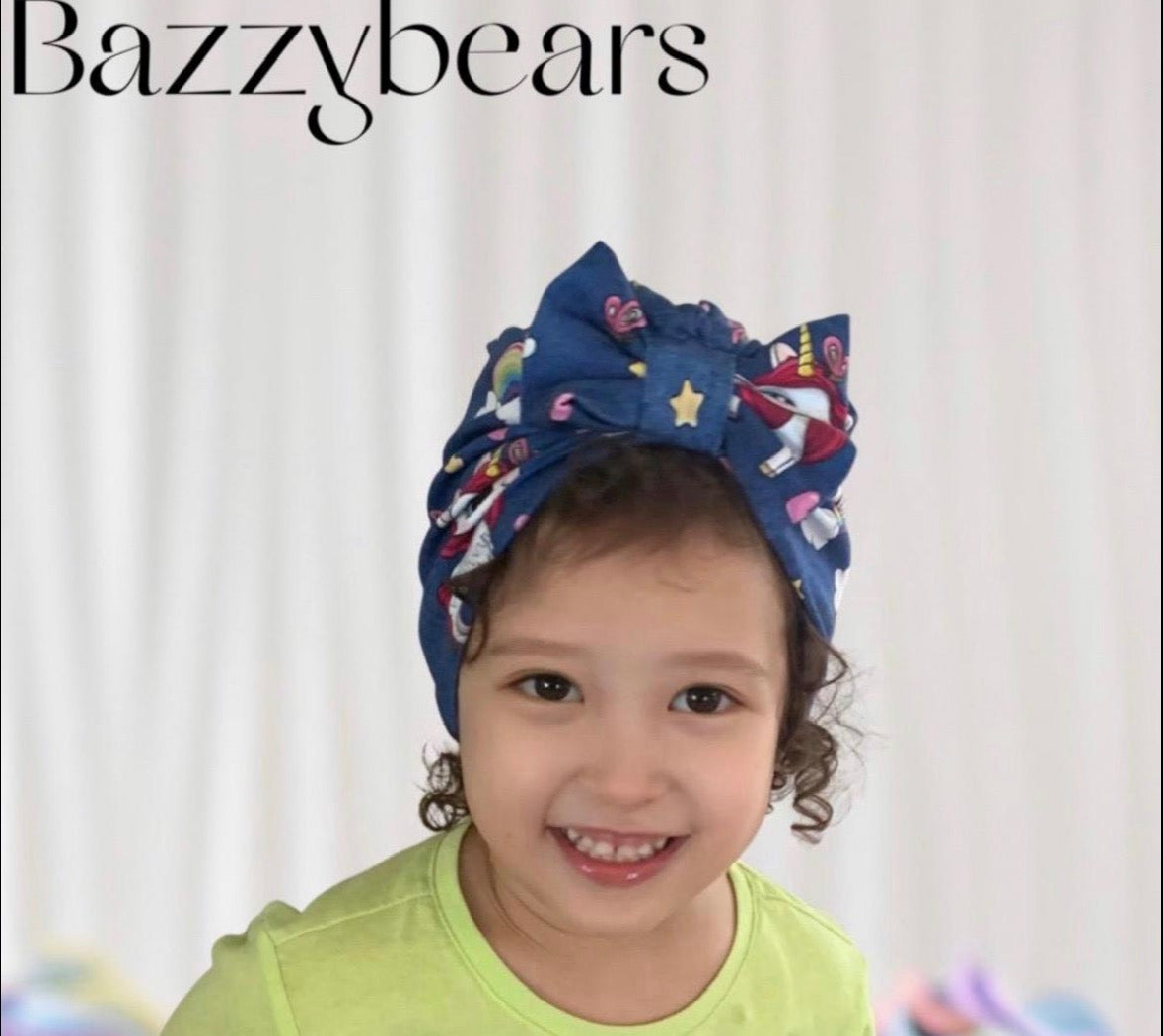 Unicorn Turban With Bow | Unicorn |Turban | Baby Turban | Toddler Turban | Turban Hat | Baby Hat | Baby Turban Hat | Baby Gift | Baby Girl
