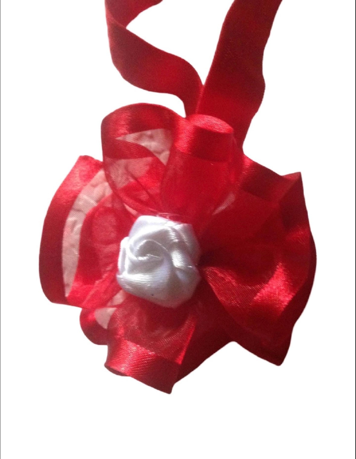 Christmas girl Headband, nylon stretchy floral headbands, baby girl shower gift headband Christmas floralheadband