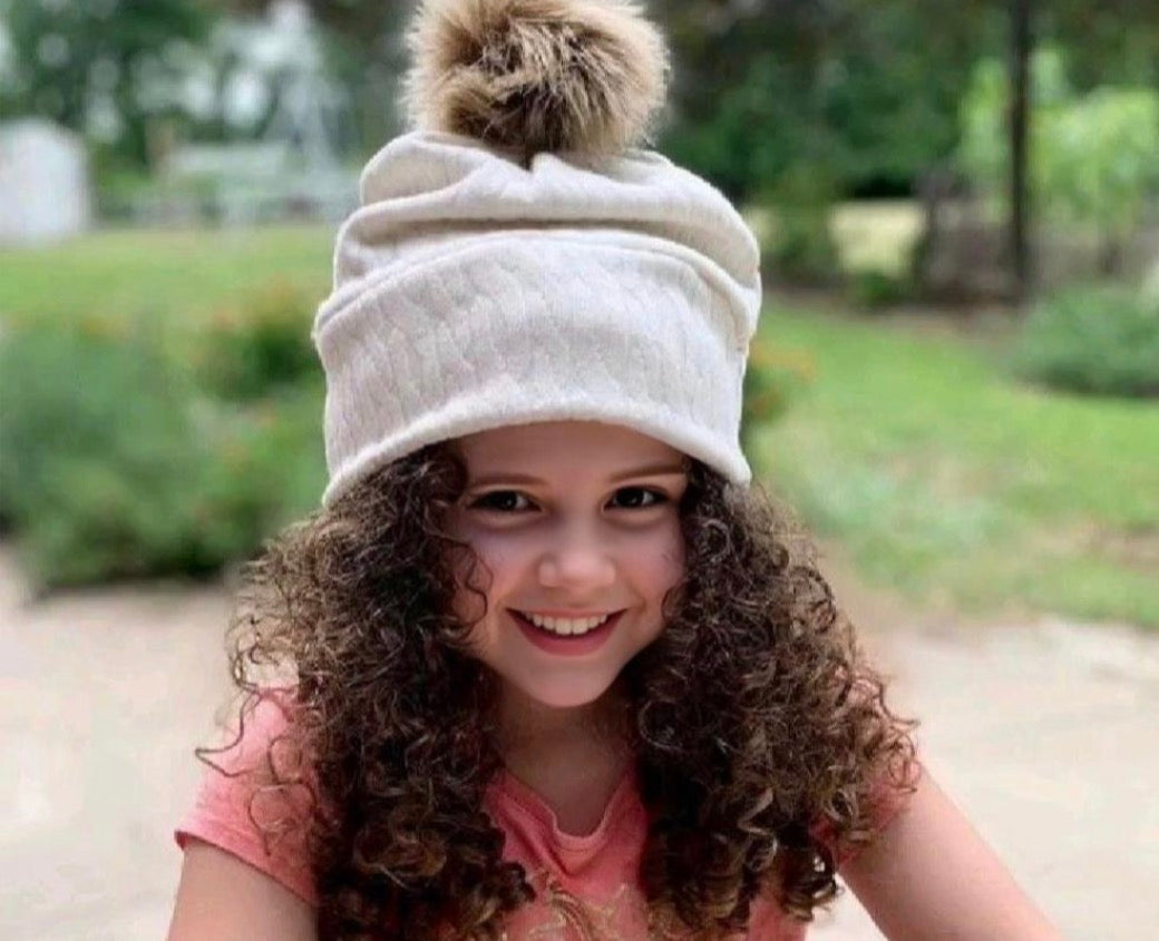 Baby Pom Pom Beanie - Baby Gift - The Olive Beanie - Knit Winter Hat - Baby Pom Hat - Winter Hat Baby - Baby Showe
