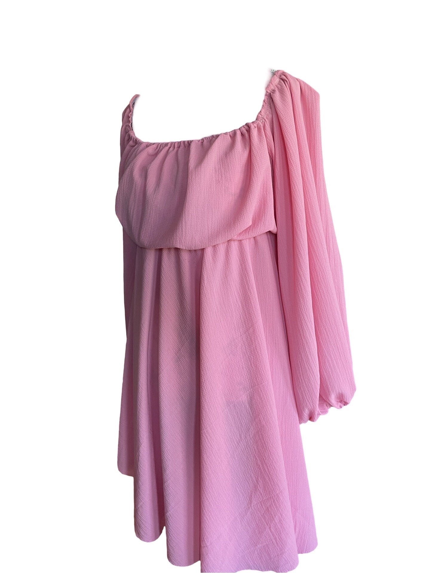Maternity Dress and gown for Baby shower in + 5 color | off shoulder puff sleeve dress