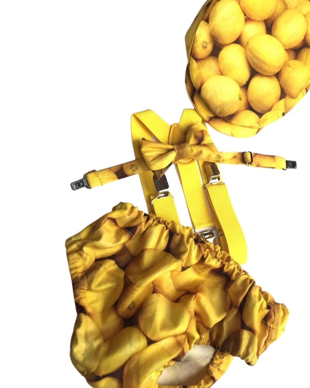 Lemon Baby Outfit | Lemonade Birthday Outfit | Baby Boy Outfit | Cake smash set | Fruity Lemonade Outfit | Toddler Outfit | 0/3m - 2y