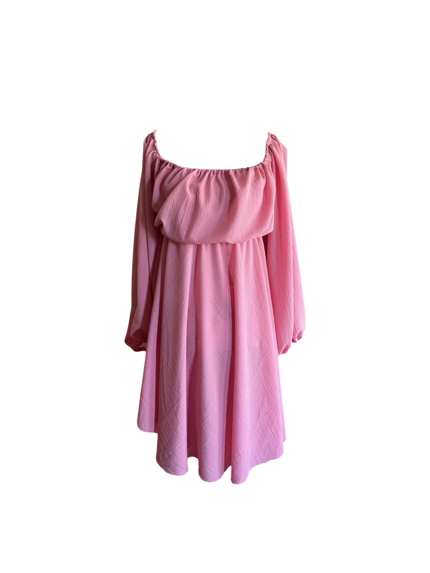 Maternity Dress and gown for Baby shower in + 5 color | off shoulder puff sleeve dress