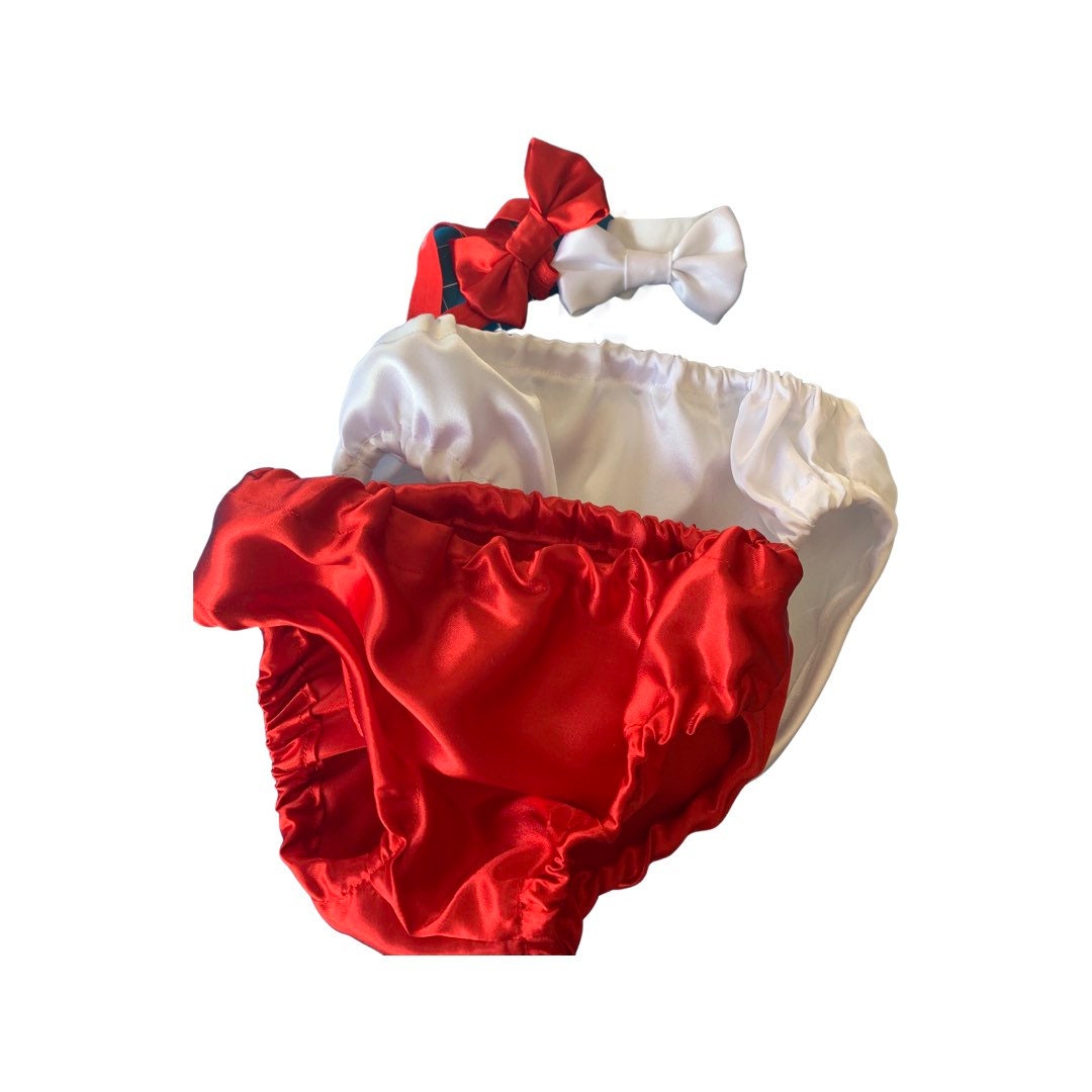 Baby girl bloomers SET OF 3 satin bloomers, baby bloomers - satin fabric - satin diaper cover- plain diaper cover - satin bottoms