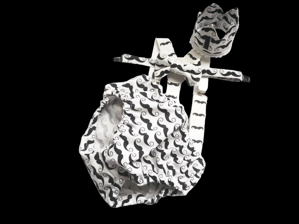 Mustache 1st birthday outfit, little man first birthday outfit, black and white birthday, mustache baby, boy cake smash outfit