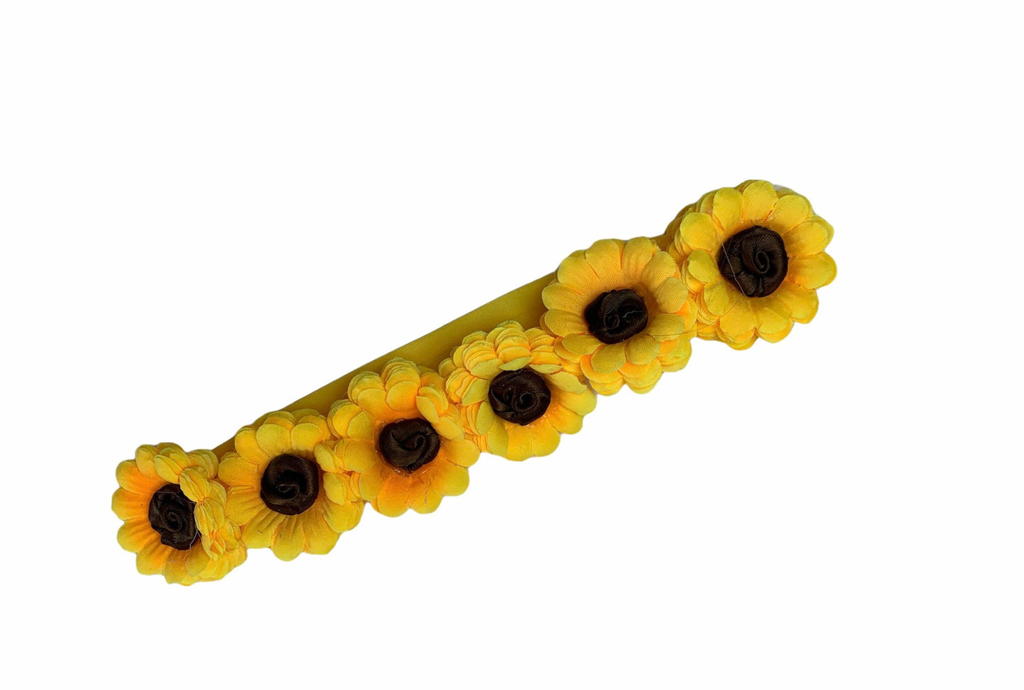 sunflower baby headband, wreath flower headband, baby flower headband, spring baby headband, summer baby headband, sunflower headband, baby