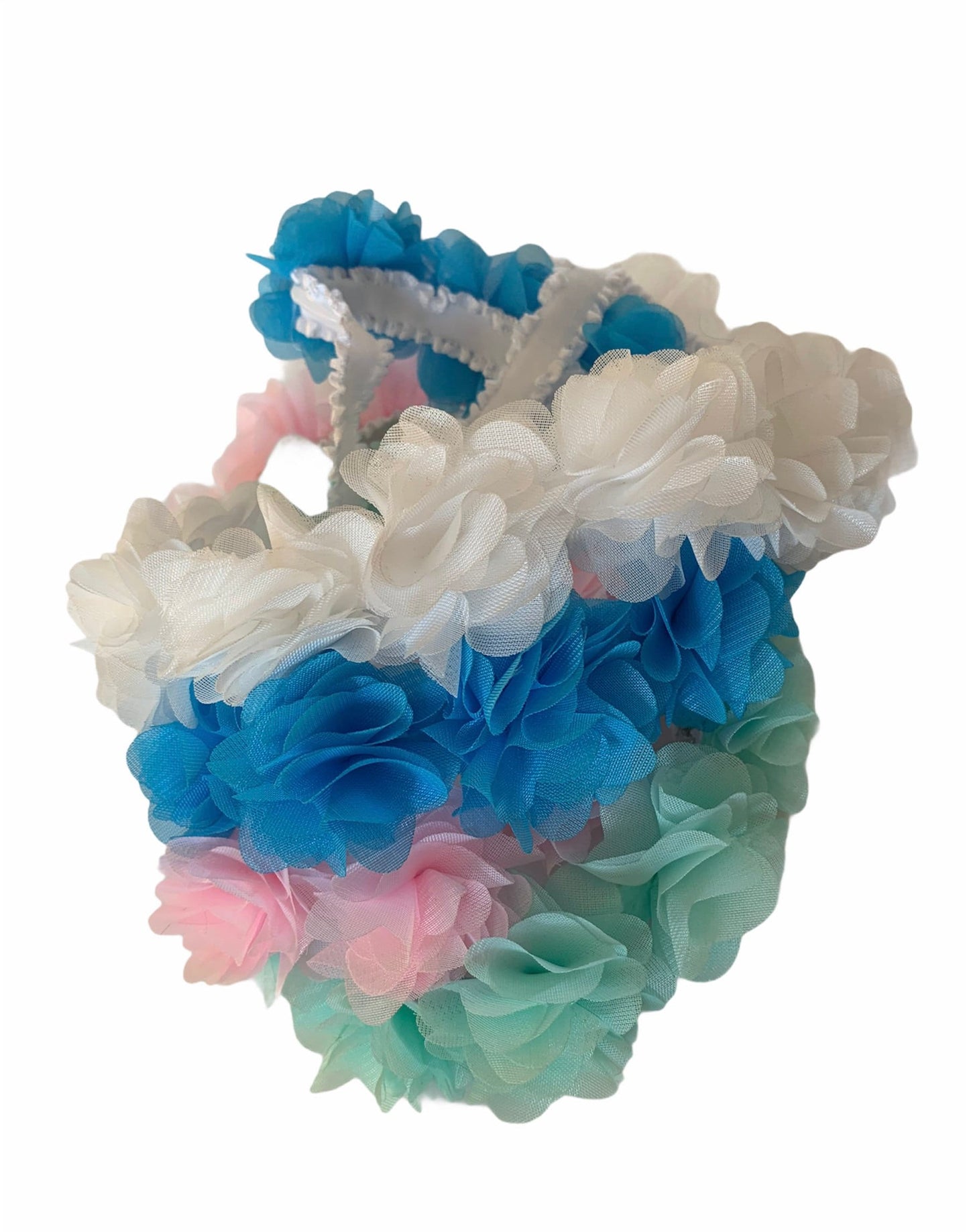 Flower girl headband, flower girl hair accessories, bridesmaid hair piece, flowergirl gift, wedding hair accessories, satin headband