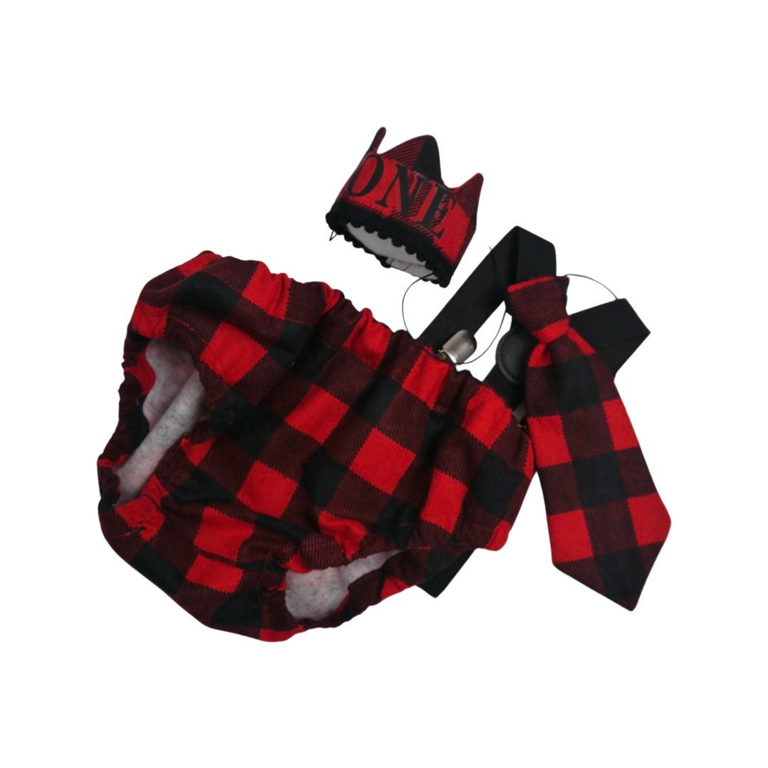 Lumberjack Diaper Cover, Buffalo Plaid First Birthday Outfit, Wild One Cake Smash, First Birthday Boy