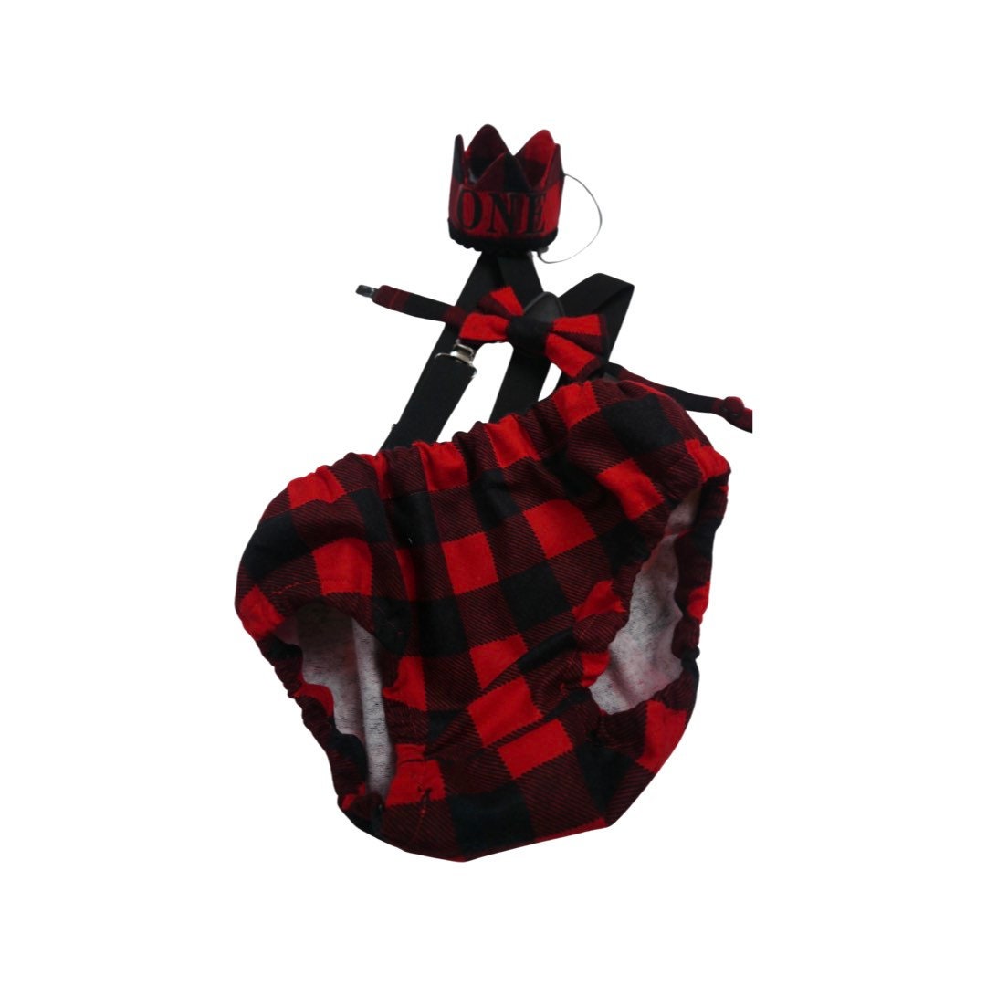 Lumberjack Diaper Cover, Buffalo Plaid First Birthday Outfit, Wild One Cake Smash, First Birthday Boy