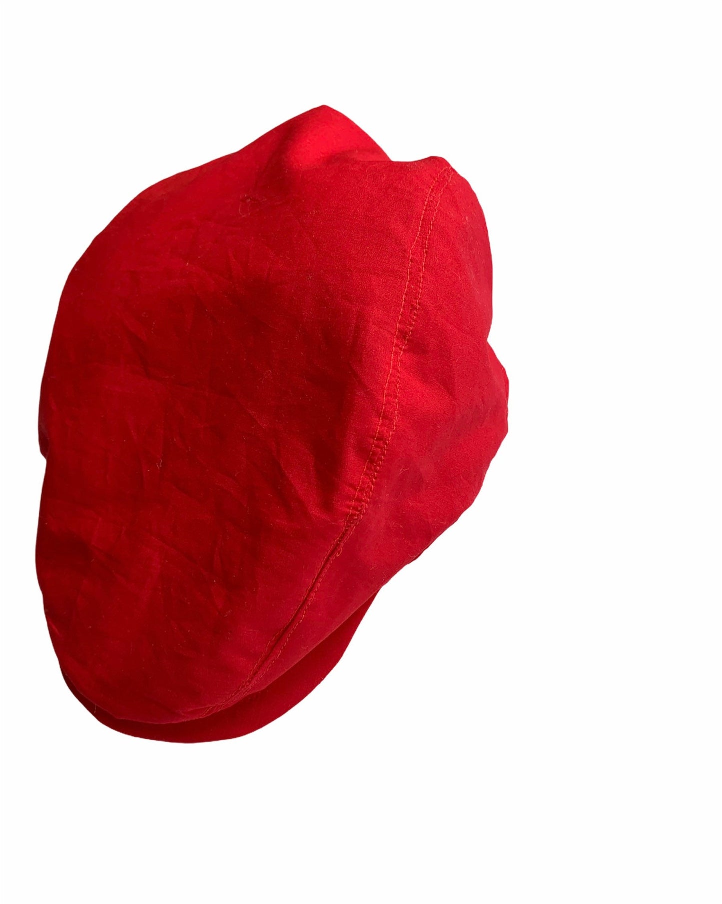 Red Flat Cap, Red Newsboy Hat, Birthday Boy Red Hat, Man Red Flat Cap Hat Gift, Christmas bow tie, red cap and bow tie, christams hat bowtie