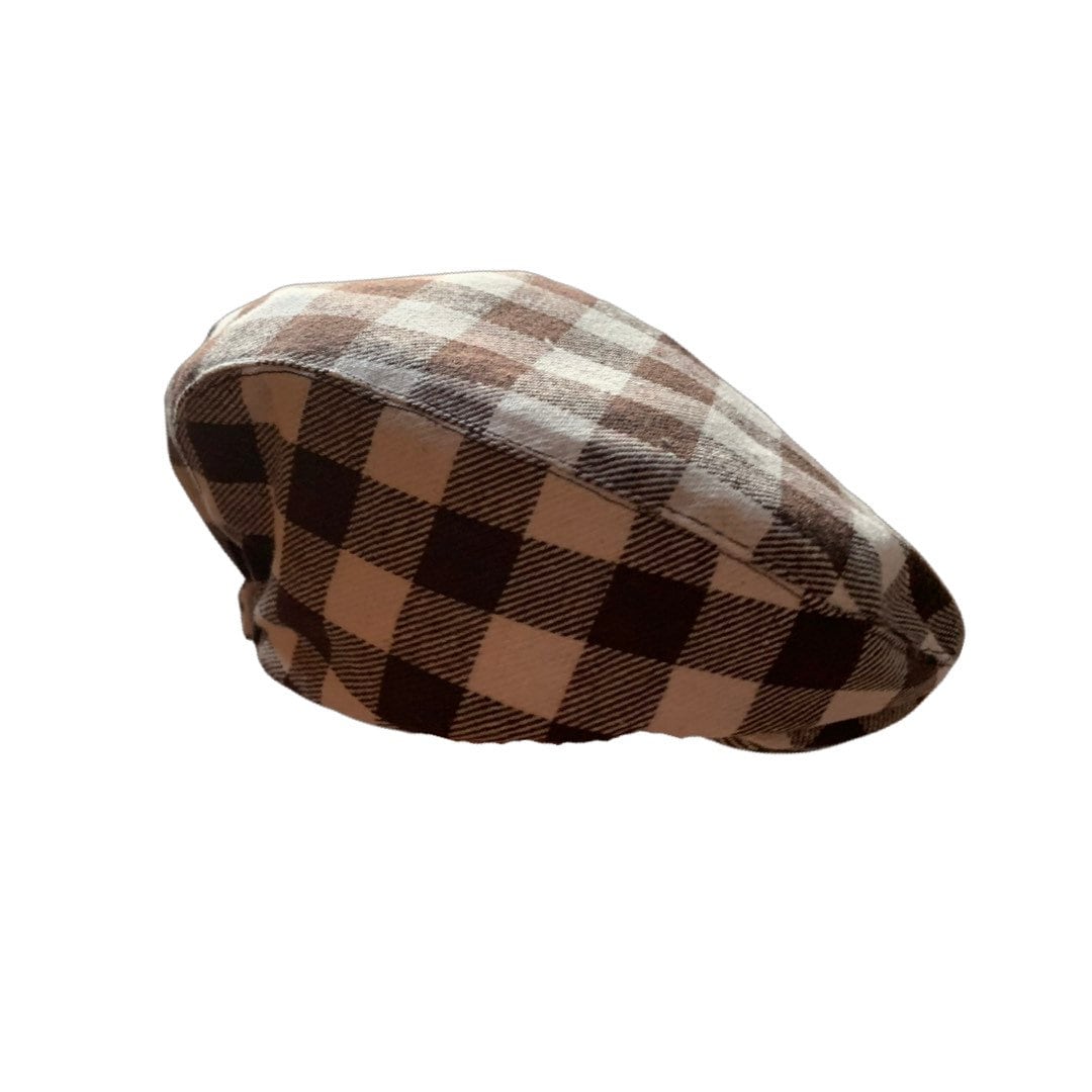 Vintage 1970’s check Flat Cap NewsBoy Cap Hat