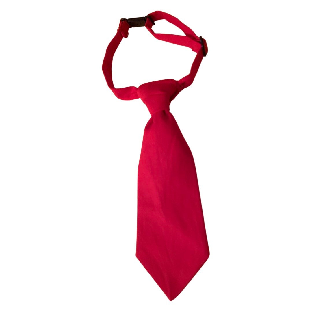 Red Neck Tie --- PERFECT for Christmas, Valentine's Day, Cake Smash, Birthday, Super Hero Outfit, Toddler, Boys, Adult Men