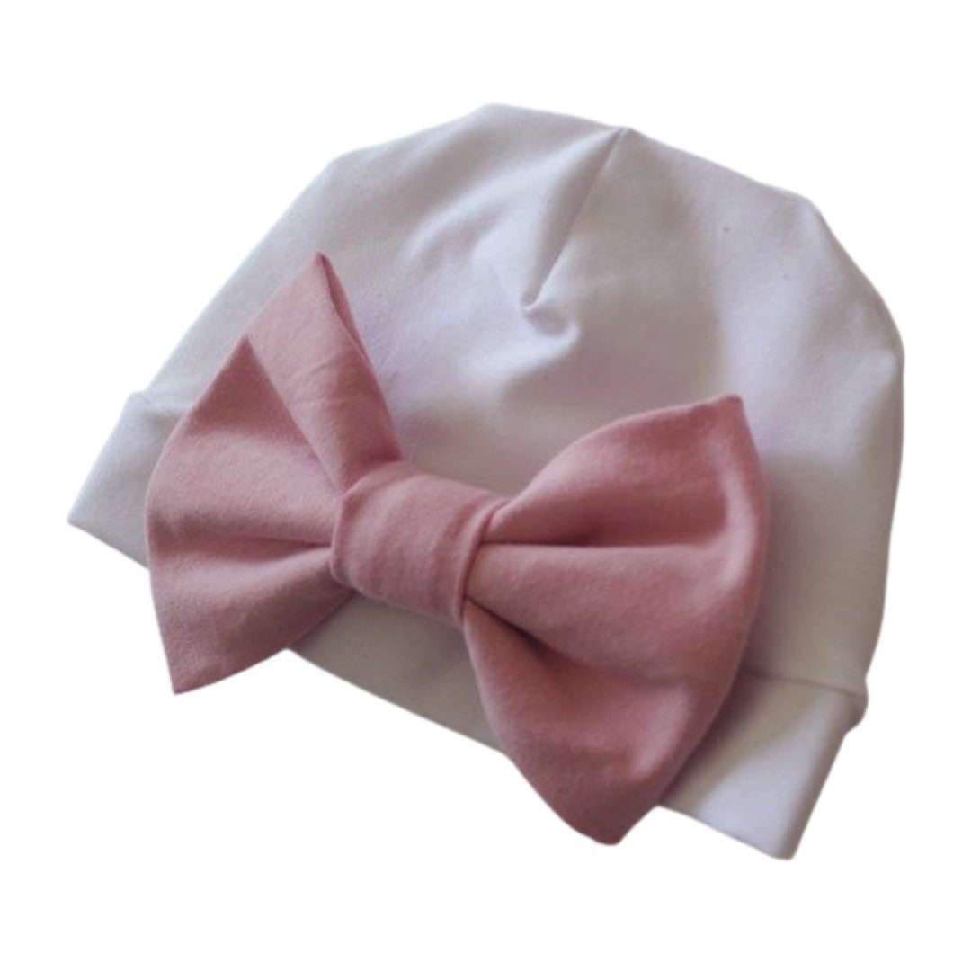 Baby girl, newborn hospital hat, newborn hat, newborn hats baby pink girls hospital beanie cap pink rose