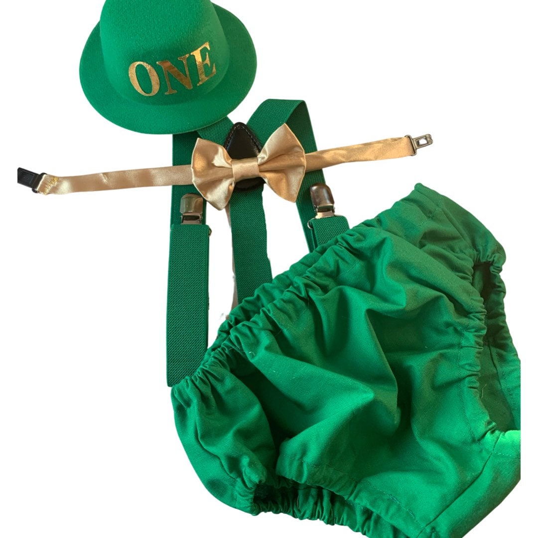 Boy Cake Smash Outfit, Cake Smash Set, St. Patrick’s Day Cake Smash, Lucky One Cake Smash, Irish 1st Birthday, Boy 1st Birthday