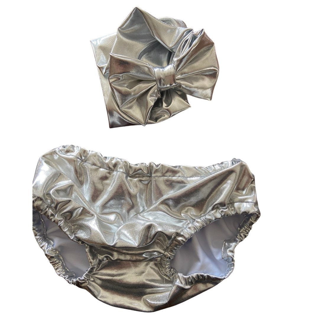 Baby Bloomer- Gold Sparkle Bloomer, Gold bloomer, gold diaper cover, full sparkle bloomer, Birthday bloomer, Pageant Diaper cover